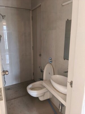 Bathroom in 2 BHK Apartment at Vihang Vermont, Ghodbunder Road – for Rent