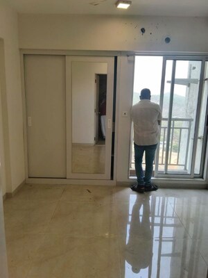 Living Room in 2 BHK Apartment at Vihang Vermont, Ghodbunder Road – for Rent