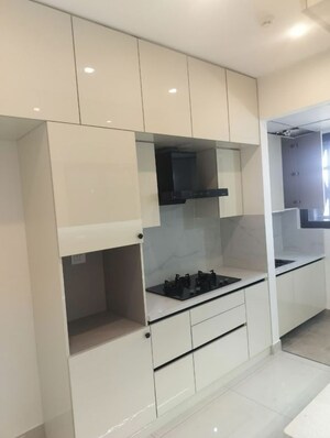 Kitchen in 2 BHK Apartment at Puravankara Purva Atmosphere, Thanisandra Main Road – for Rent