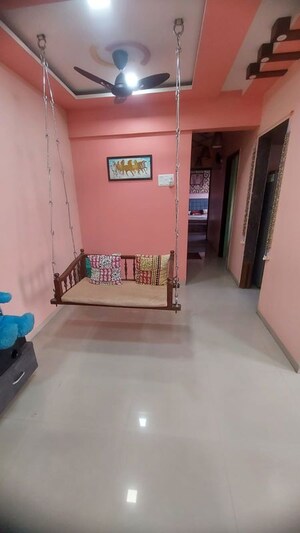 Living Room in 2 BHK Apartment at Sahil Pride Residency Daffodil, Kasarvadavali – for Sale