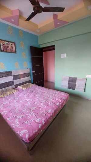 Bedroom in 2 BHK Apartment at Sahil Pride Residency Daffodil, Kasarvadavali – for Sale
