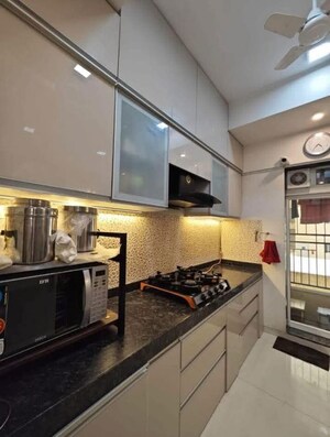 Kitchen in 2 BHK Apartment at Mount Mary Bandra, Bandra West – for Rent