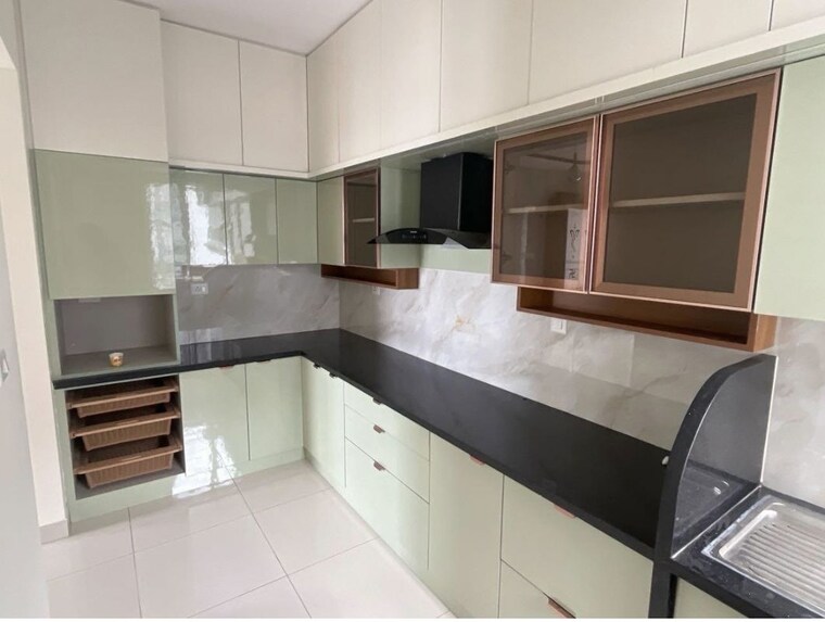 Kitchen, puravankara-purva-zenium 3 Bedroom 1300 Sq.Ft. Apartment In Hosahalli Bangalore 10488786