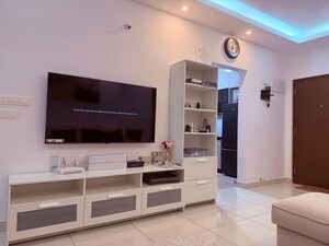 Living Room in 2 BHK Apartment at Prestige Finsbury Park Hyde, Bagaluru – for Rent