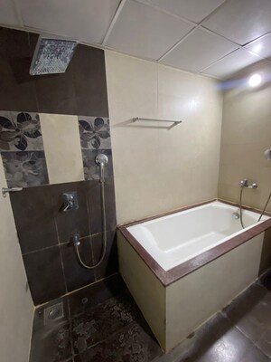 Bathroom in 3.5 BHK Apartment at K Raheja Reserve, Mohammadwadi – for Rent