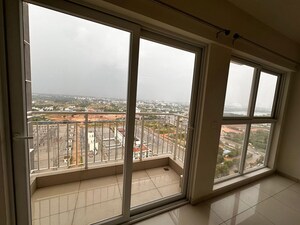 Balcony in 2 BHK Apartment at Godrej Ananda, Bagaluru – for Rent