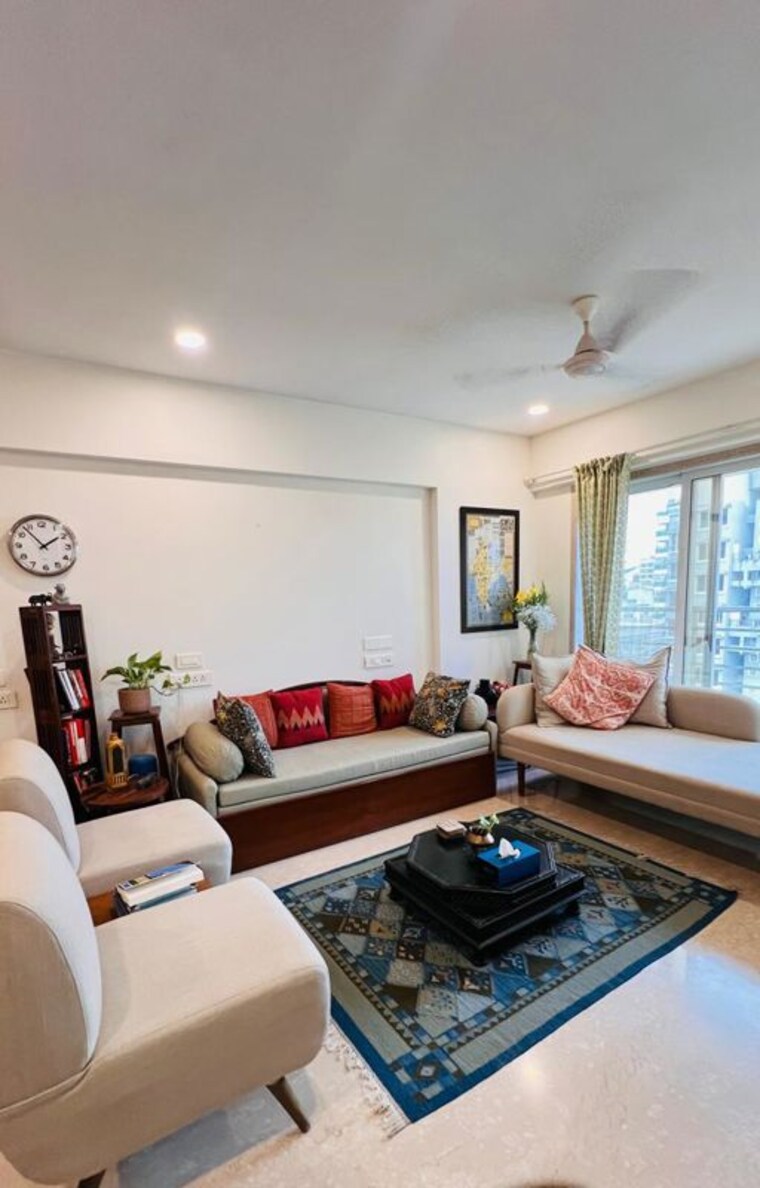 Living Room, videocon-icon 2 Bedroom 800 Sq.Ft. Apartment In Bandra West Mumbai 10488829