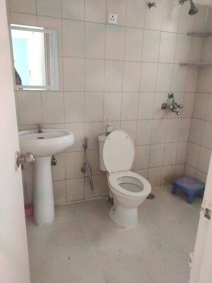 Bathroom in 3 BHK Apartment at Puri Pratham, Sector 84 – for Rent