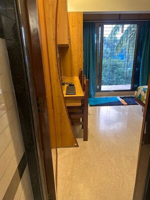 Balcony in 1 BHK Apartment at Paschim Apartments, Dadar West – for Rent