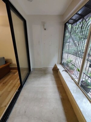 Balcony in 2 BHK Apartment at Beach Classic Tower, Andheri West – for Rent