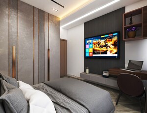 Bedroom in 2.5 BHK Apartment at Supreme Shree Shreyas CHS, Santacruz East – for Rent