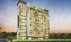 3 BHK + Servant Room Apartment For Rent in Sri Aditya Le Grandiose