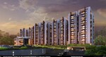 4 BHK + Pooja Room 4300 Sq.Ft. Apartment in Rajapushpa Eterna