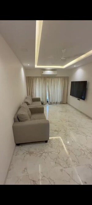 Living Room in 2 BHK Apartment at JP Unity Tower, Lower Parel – for Rent