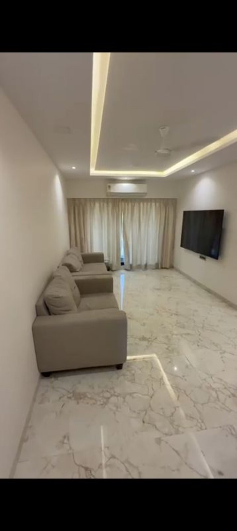 Living Room, jp-unity-tower 2 Bedroom 700 Sq.Ft. Apartment In Lower Parel Mumbai 10488902