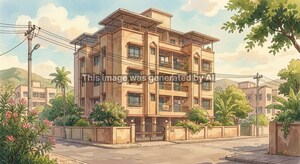  Apartment – Exterior View View at Ambernath West - for Sale