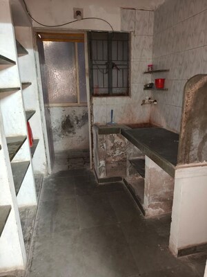 Living Room in 1 BHK Apartment at Prahlad Nagar – for Rent
