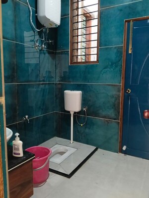 Bathroom in 3 BHK Builder Floor at Aman Vihar – for Rent