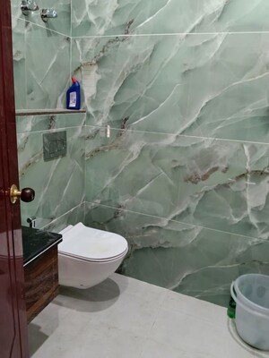 Bathroom in 3 BHK Builder Floor at Aman Vihar – for Rent