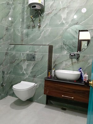Bathroom in 3 BHK Builder Floor at Aman Vihar – for Rent