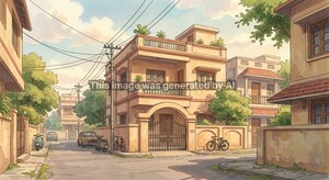  Independent House – Exterior View View at Ameerpet - for Sale
