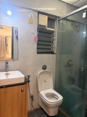 Bathroom in 3 BHK Apartment at Prithvi Presidio, Hadapsar – for Rent