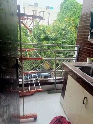 Balcony in 1 BHK Independent House at Kirtiman Plaza, Sector 30 – for Rent