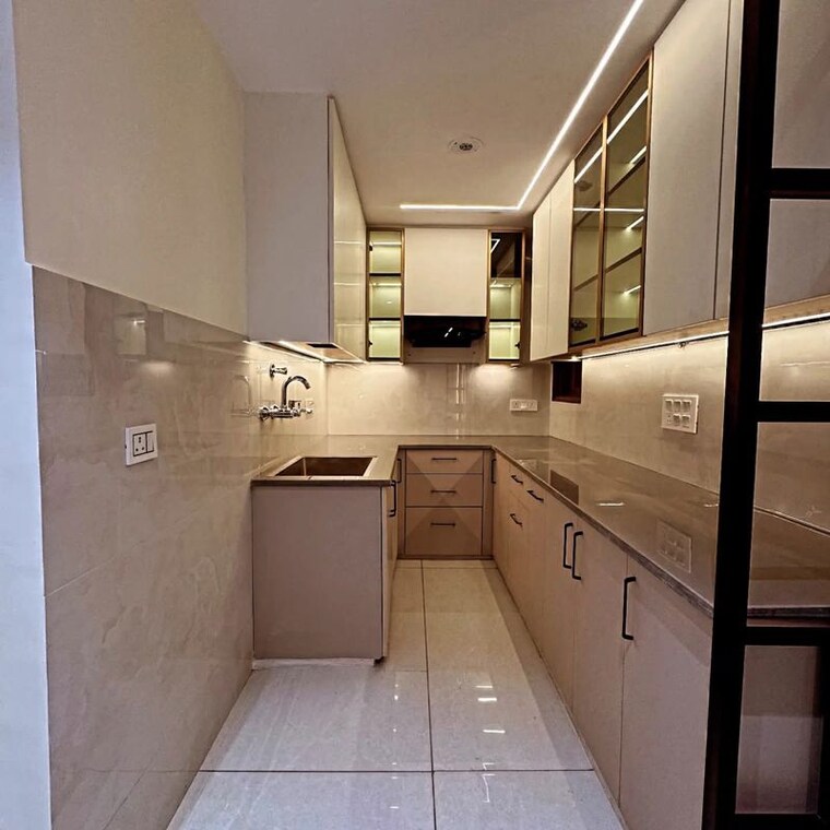 Kitchen, uttam nagar 3 Bedroom 917 Sq.Ft. Builder Floor In Uttam Nagar Delhi 10489121