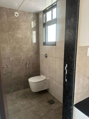 Bathroom in 3 BHK Apartment at Vilas Javdekar Yashwin Enchante, Kharadi – for Rent