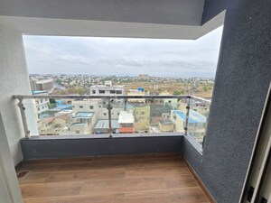 Balcony in 2 BHK Apartment at Skyrise Sparkle, Dhanori – for Rent