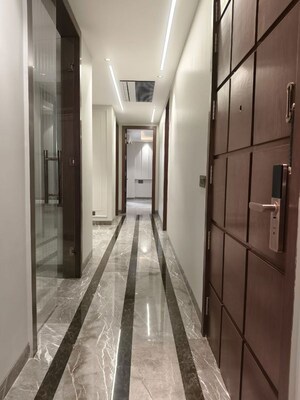 Building Lobby in 4 BHK Builder Floor at Green Park Extension – for Sale