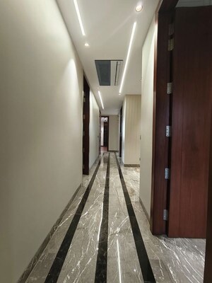 Building Lobby in 4 BHK Builder Floor at Green Park Extension – for Sale
