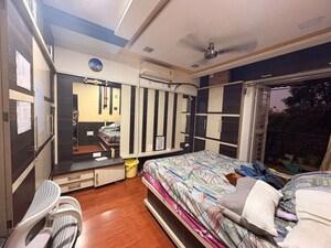 Bedroom in 3 BHK Apartment at Nyati Environ, Tingre Nagar – for Rent