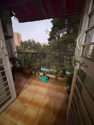 Balcony in 3 BHK Apartment at Nyati Environ, Tingre Nagar – for Rent