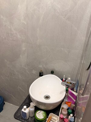Bathroom in 2 BHK Apartment at Shalimar One World Valencia County, Gomti Nagar – for Rent