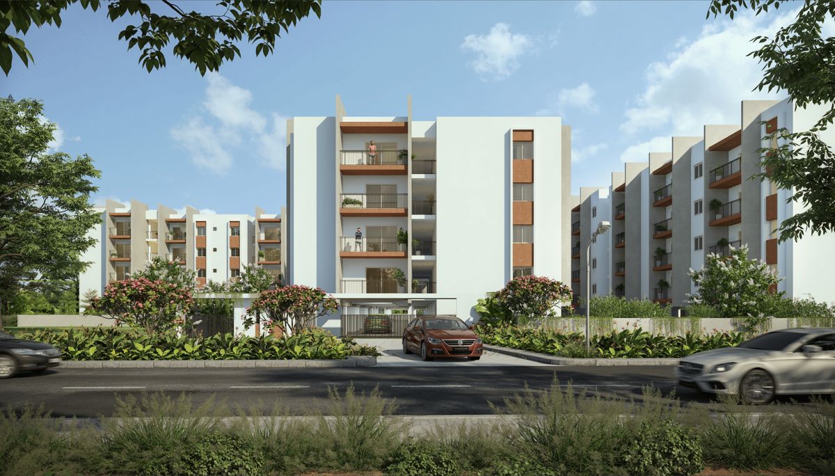 2 BHK 1185 Sq.Ft. Apartment in JP Iris