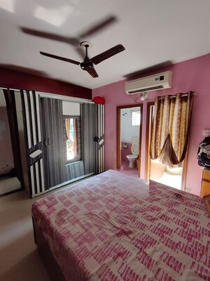 Bedroom in 2 BHK Apartment at B Desai Anand Crystal, Tragad – for Sale