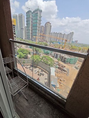 Balcony in 2 BHK Apartment at Dosti West County Phase 4 Dosti Pine, Balkum Pada – for Rent