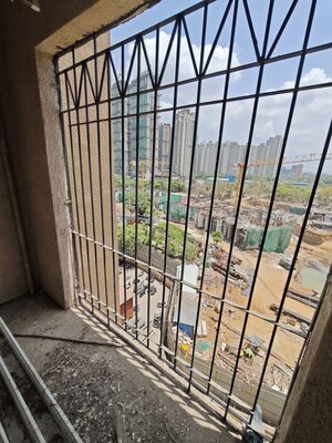 Balcony in 2 BHK Apartment at Dosti West County Phase 4 Dosti Pine, Balkum Pada – for Rent