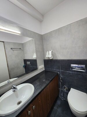Kitchen in 3 BHK Apartment at Zabeda Residence, Benson Town – for Rent