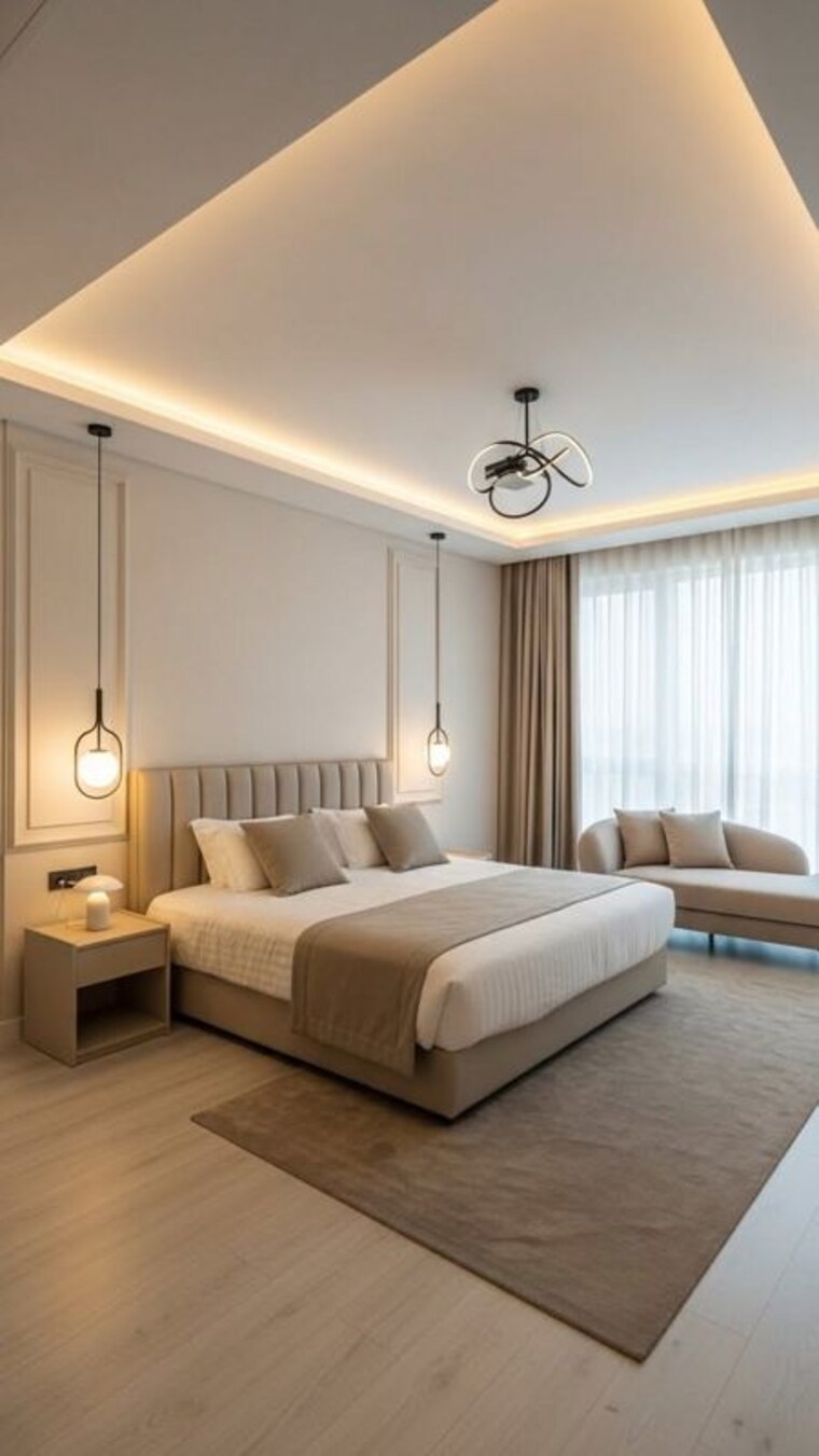 Bedroom, green park 3 Bedroom 200 Sq.Yd. Builder Floor In Green Park Delhi 10489248