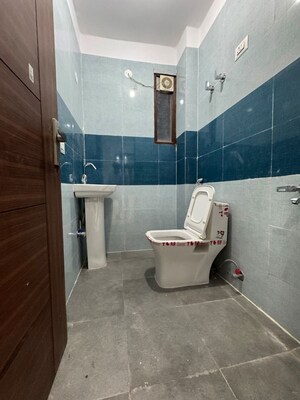 Bathroom in 2 BHK Builder Floor at Chattarpur – for Rent