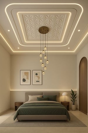 Bathroom in 4 BHK Builder Floor at Gulmohar Park – for Rent
