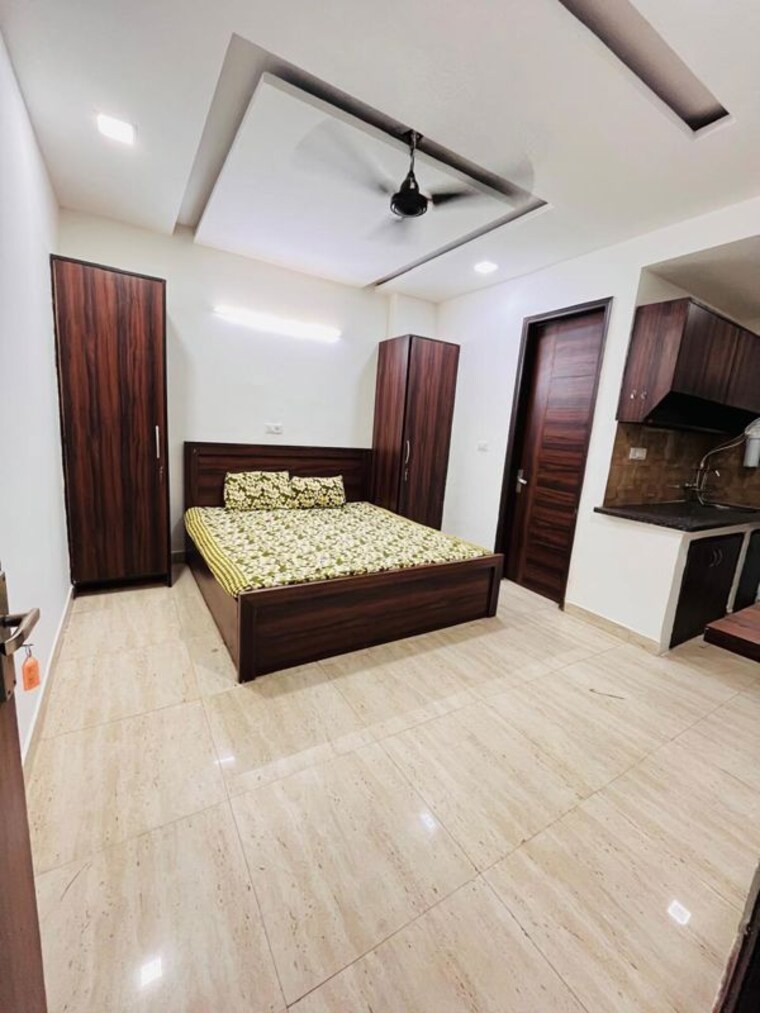 Bedroom, green park extension 1 Bedroom 200 Sq.Yd. Builder Floor In Green Park Extension Delhi 10489324