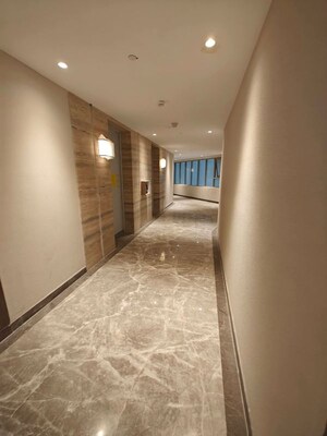 Building Lobby in 2 BHK Apartment at Lodha Allura, Worli – for Rent