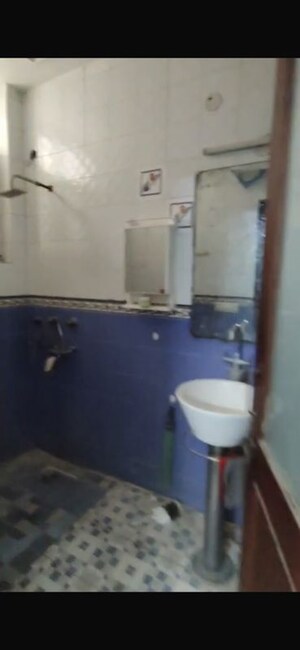 Bathroom in 2 BHK Builder Floor at Sushant Lok ii – for Rent