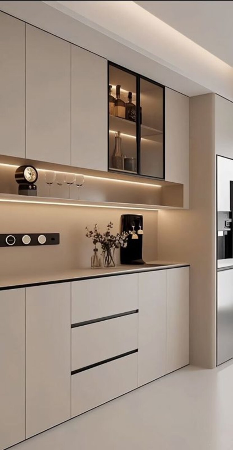 Kitchen, jungpura extension 3 Bedroom 280 Sq.Yd. Builder Floor In Jungpura Extension Delhi 10489364