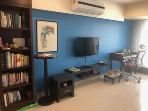 Living Room in 2 BHK Apartment at Cosmos Majestic, Prabhadevi – for Rent