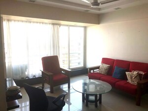 Living Room in 2 BHK Apartment at Cosmos Majestic, Prabhadevi – for Rent