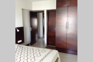 Bedroom in 3 BHK Apartment at Cosmos Majestic, Prabhadevi – for Sale
